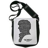 Sherlock Holmes Bored Silhouette Schultertasche Herren Umhängetaschen Damen Taschen Unisex Shoulder Bag