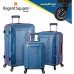 Regent Square Travel - Gepäcksets mit integriertem TSA-Schloss und Spinner-Goodyear Rollen - RS-CODE 3-teiliges Hartschalenkoffer Set