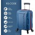 Regent Square Travel - Gepäcksets mit integriertem TSA-Schloss und Spinner-Goodyear Rollen - RS-CODE 3-teiliges Hartschalenkoffer Set