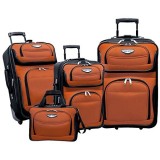 Travel Select Amsterdam Erweiterbares aufrechtes Gepäckstück Orange (Orange) - TS6950O