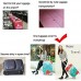 XXJY Trolley Koffer Ärmel Abdeckung Gurt Gürtel Women Travel Gepäck Covers Fits 18-32 Inch Koffer Cute 3D Print S (18-20) A #
