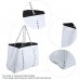 Lazmin112 Damen-Tragetasche integrierte hängende kleine Tasche tragbare und langlebige Neopren-Strandtasche vielseitiger Stil langlebig und bequem für Büroreisen