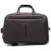 Adlereyire Laptop Trolley-Tasche mit hohen Kapazität Stilvolle Leicht Seesack Convenient Roller Wasserdicht Verschleißbeständige Schutz (Color : Brown Size : 50 * 27 * 30cm)