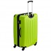 HAUPTSTADTKOFFER - Alex - 3er Koffer-Set Hartschale glänzend (S M & L) 235 Liter Apfelgrün-Silber-Apfelgrün