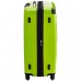 HAUPTSTADTKOFFER - Alex - 3er Koffer-Set Hartschale glänzend (S M & L) 235 Liter Apfelgrün-Silber-Apfelgrün