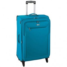 Koffer L Petrol Blau Leicht 2 7 kg 67x41x29cm + Erweiterbar Nylon Reise Trolley Bowatex