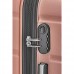 Packenger 4er Koffer-Set Carli- Koffer-Set mit Hartschale: Reisekoffer mit Zahlenschloss und Teleskopgriff (Mauve)