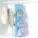 Aober 6 Pocket Hanging Handbag Organizer für Kleiderschrank Transparente Aufbewahrungstasche Türwand Clear Diverse Schuhtasche