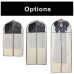 PROMART pro-mart Dazz Seitenfalte Anzugtasche mit American aromatischen Zeder Kleid beige