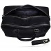 Schwarz Leder Reisen Machen Duffle Tasche Gepäck für Männer und Frauen