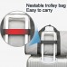 TFACR Geschäftsreisetaschen für Männer/Frauen Anzugtaschen mit unabhängigen Schuhtaschen Faltbare wasserdichte Reisetasche
