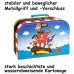 alles-meine.de GmbH Koffer / Kinderkoffer - Motivwahl - GROß - Jungen - Motiv - inkl. Name - 29 cm - ideal für Spielzeug und als Geldgeschenk - Pappkoffer - Puppenkoffer - Kinder..