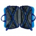 Baby Shark Happy Family Kinder-Koffer Blau 50x38x20 cms Hartschalen ABS Kombinationsschloss 34L 2 1Kgs 4 Räder Handgepäck