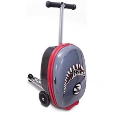 Flyte Snapper the Shark 18 Midi Scooter Suitcase Blue