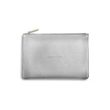 Katie Loxton Damen Perfekte Tasche Clutch-Bag Metallic Silber