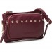 MASQUENADA Damen Handtaschen Clutches Unterarmtaschen Umhängetaschen 22x13x3 5 cm (B x H x T) Farbe:Bordeaux (Weinrot)