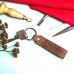 ANKERPUNKT Schlüsselanhänger Leder mit Gravur Traummann - Geschenke für Männer Freund - Geschenkidee zum Geburtstag Jahrestag - Made in Germany (Dunkelbraun) Used Look