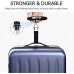 FREETOO Gepäckwaage Tragbare Digitale Kofferwaage LCD-Anzeige mit Hintergrundbeleuchtung Tara-Funktion Praktisch für Reisen/Familienleben bis 50KG (Schwarz)
