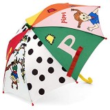 Micki & Friends 44377400 Pippi Langstrumpf Regenschirm Sonnenschirm Kinderregenschirm - Kinder – bunt - ab 3 Jahren - Astrid Lindgren