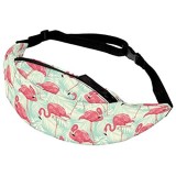 Flamingo Palmen Gürteltasche Bauchtasche Hüfttasche Tasche