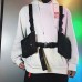 Vssictor Fanny Pack Hüfttaschen Brusttasche Verstellbar für Männer Frauen Mode Hip Hop Streetwear Männer Militär Brust Rig Multi-Taschen Weste Weste für Reisen Wandern Laufen Outdoor-Sport