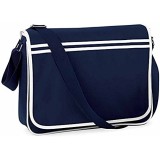 Bag Base – Umhängetasche – Retro Messenger BG71 – Unisex – Farbe blau navy