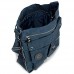 Bag Street Umhängetasche Schultertasche Tasche Messengertasche Stofftasche Crossbag Wandertasche (Blau) präsentiert von ZMOKA®