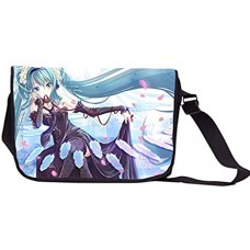 Siawasey Anime Hatsune Miku Vocaloid Cosplay Handtasche Messenger Bag Rucksack Schultertasche