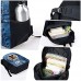 AGroupdream 3-teiliges Set Mode Schultasche Rucksack mit Lunchboxen Federmäppchen Dackel (Schwarz) - Agroupdream