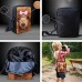 HXA Kinderrucksack Teen Mädchen Schultasche Set mit Umhängetasche + Federmäppchen Cooler Druck-Tagesrucksack für Grundschüler der Klassen 1-6 E