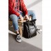 Berliner Bags Premium Rucksack Lille aus Leder Kurierrucksack für Damen und Herren Schwarz