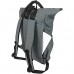 Daypack Rucksack aus Cordura - rolltop Backpack - Tagesrucksack für Damen und Herren - Hochwertiger Daypack - Wasserabweisend & flexibel - Rucksack roll top Herren - Rucksack roll (Grey)