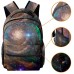 Rucksack Universum Nacht Sternenhimmel Weltraum Schultasche Rucksack Reise Casual Daypack für Frauen Teenager Mädchen Jungen