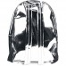 Urban Classics Midi Metallic Backpack Rucksack 28 cm 8 L Silver