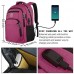 marcello Laptop Rucksäcke mit USB-Ladeanschluss Herren Damen für Arbeit Schule Uni Schulrucksack für Jungen Teenager mit Laptopfach & Anti Diebstahl Tasche