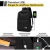 Unycos Rucksack für Laptop wasserdicht mit USB-Port für Damen oder Herren