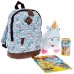 Bestway Kinderrucksack Einhorn Unicorn für Kinder 40216-2320 Türkis mit Eisbär