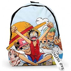 Kinder Rucksack 3D Anime One-Piece Kinderrucksäcke Schülertasche College-Stil Schultasche Coole Mode Jungen Backpack Mädchen Student Daypack (bag26)