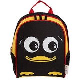 smileBaby Kinder Rucksack für den Kindergarten und Freizeit schwarzer Pinguin