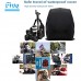 XMYL SLR Kamerarucksack im Freien Reisetasche Nylon Rucksack Kamera Fotorucksack mit Regenschutzhülle für Canon Nikon Sony SLR Spiegelreflexkamera Objektive und Zubehör 30 * 15.5 * 43cm