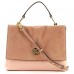 Coccinelle Liya Bicolor Top Handle Bag Rose/Litchi