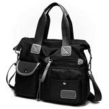 Kraeoke Damentasche Damen Handbag Henkeltaschen Multifunktionalle Umhängetasche Wasserdicht Handtaschen Groß Nylon für Frauen | 34 * 30 * 13CM