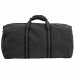 Canvas Barrel Bag - Sporttasche 45 Liter Duffel Bag Tasche aus 100% Baumwolle mit Echt-Leder Veredelung (Manufaktur13) (Grey Matter)