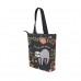 Paris Eiffelturm Canvas Tote Bag Einkaufstasche Einkaufstasche für Frauen Mädchen