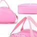 besbomig Tanztasche Handtasche für Mädchen Kinder Sporttasche Umhängetasche Balletttasche Schulranzen für Ballett Tanz Gymnastik Rosa
