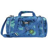 Coocazoo Sporttasche SporterPorter „Tropical Blue“ blau Nasswäschefach Seitentasche Schuhfach Abnehmbarer Verstellbarer Schultergurt für Mädchen ab der 5. Klasse 20 Liter