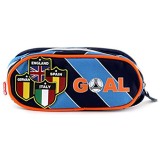 Goal Kinder-Sporttasche 00747 Hell Blau/Orange/Schwarz