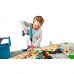 HAZET Kinder-Spielzeugsatz (61-teilig Werkzeuge sowie Bauklötze Schrauben und Muttern für Kinder ab 3 Jahren) Juniortool1
