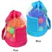 Latinaric 1pc Sand Strand Tasche Netztasche Sandspielzeug Aufbewahrungstasche für Kinder