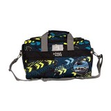SCHOOL-MOOD Sporttasche für Mädchen und Jungen - Schultertasche Schwimmtasche Reisetasche (Elias (Autorennen))